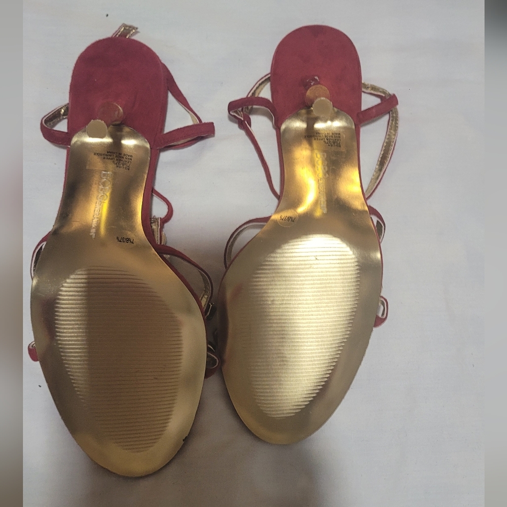 BCBGeneration Red Multi-Gem Heels - image 4